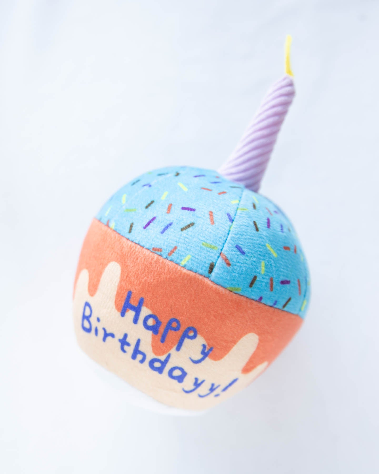 Birthday Cupcake Squeak Toy