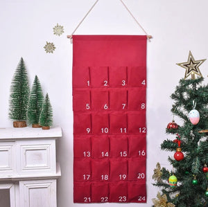 Personalised fabric DIY advent Calendar