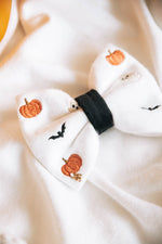 Load image into Gallery viewer, Spooky Season Dog Bow Tie
