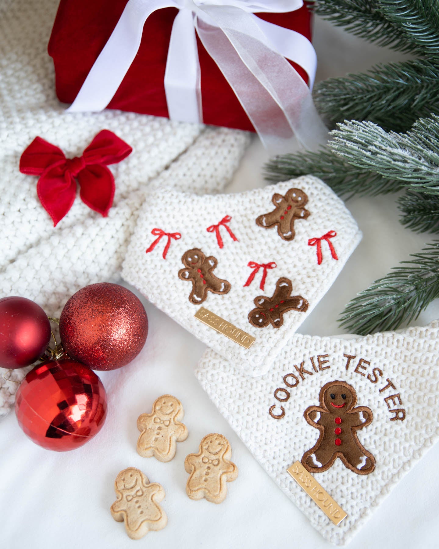Cookie Tester Dog Bandana