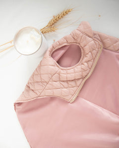 Pink Water Resistant Dog Puffer Jacket Vest