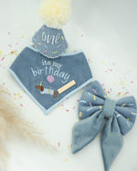 Load image into Gallery viewer, Weenie Birthday Dog Bandana
