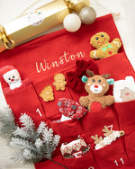 Load image into Gallery viewer, Personalised fabric DIY advent Calendar
