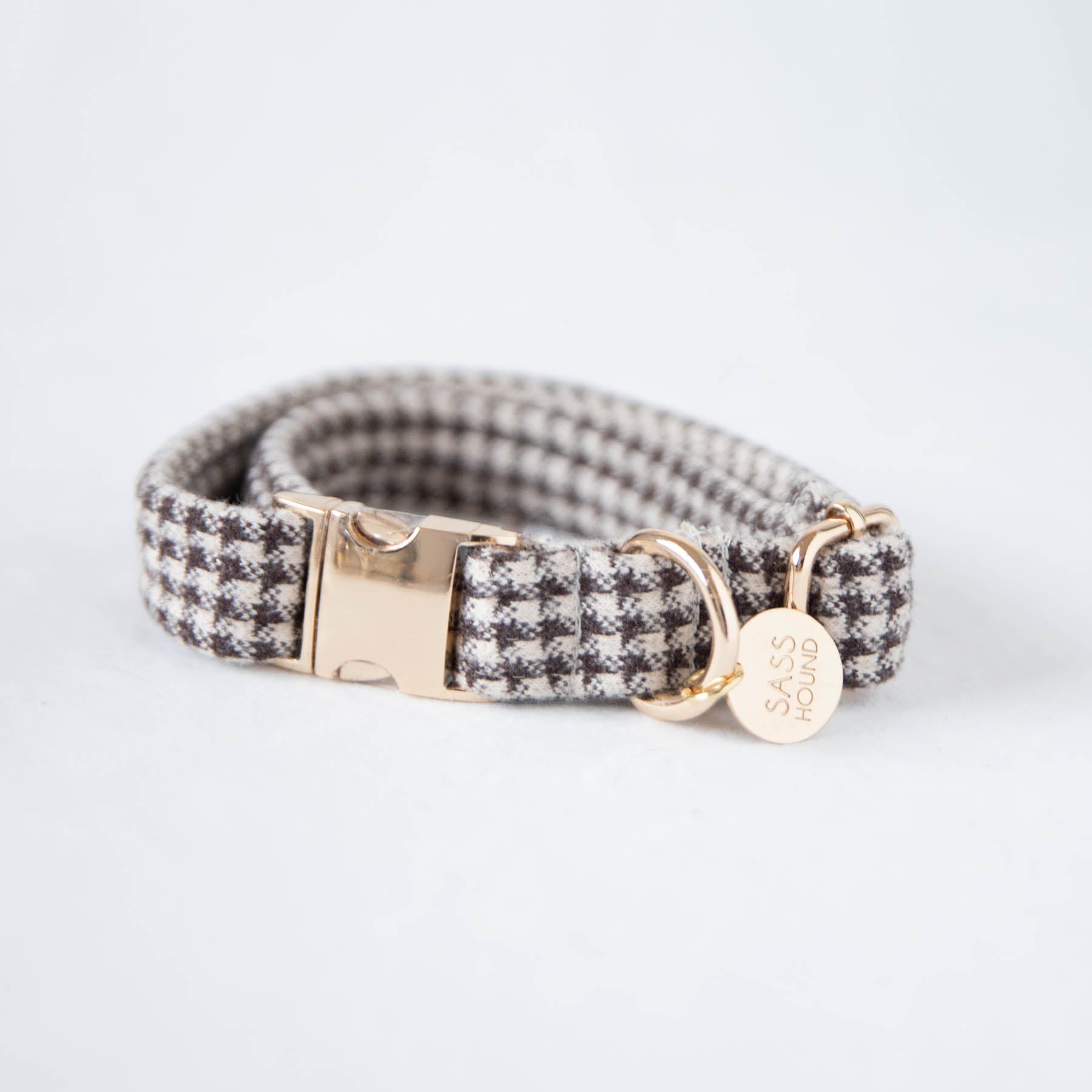 XS & M Coffee Dog Collar