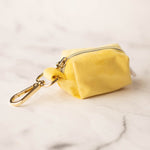 Load image into Gallery viewer, Lemon Velvet Waste Bag Holder
