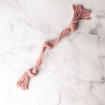 Load image into Gallery viewer, Blush Pink Macrame Toy
