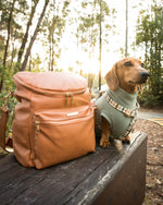 Load image into Gallery viewer, The Luxe Vegan Leather Dog Travel bag
