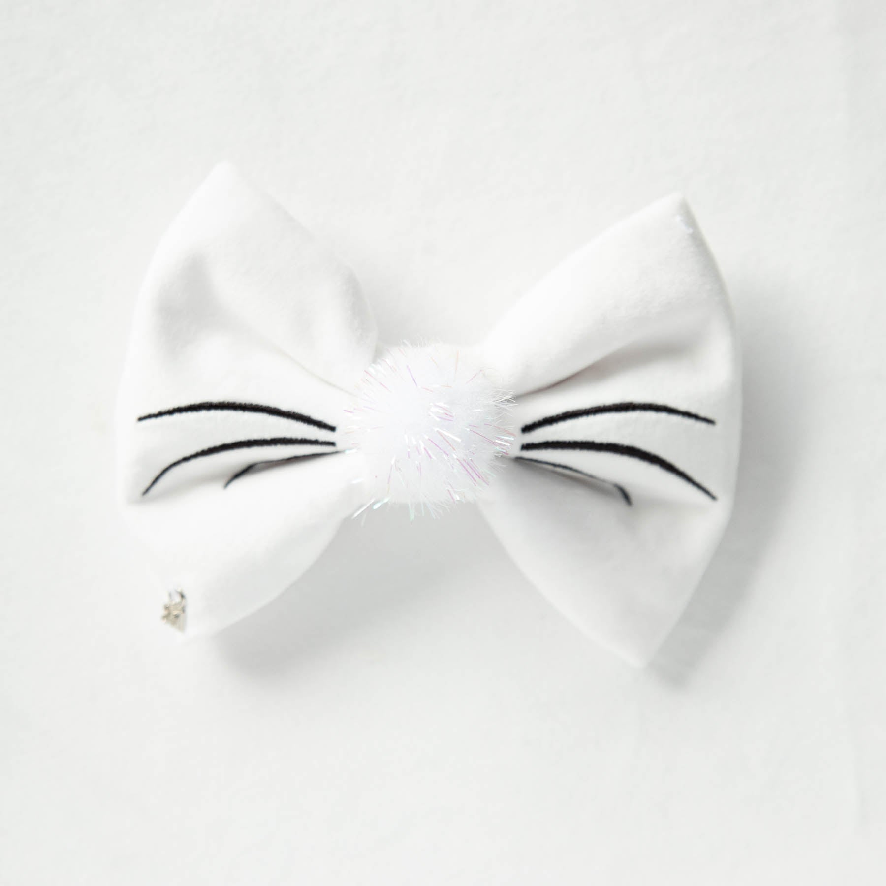 Fluffy Whiskers Dog Bow Tie
