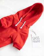 Load image into Gallery viewer, Personalised Red Sass Hoodie
