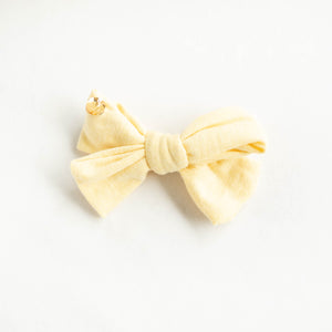 Lemon Hair Dog Bow Tie