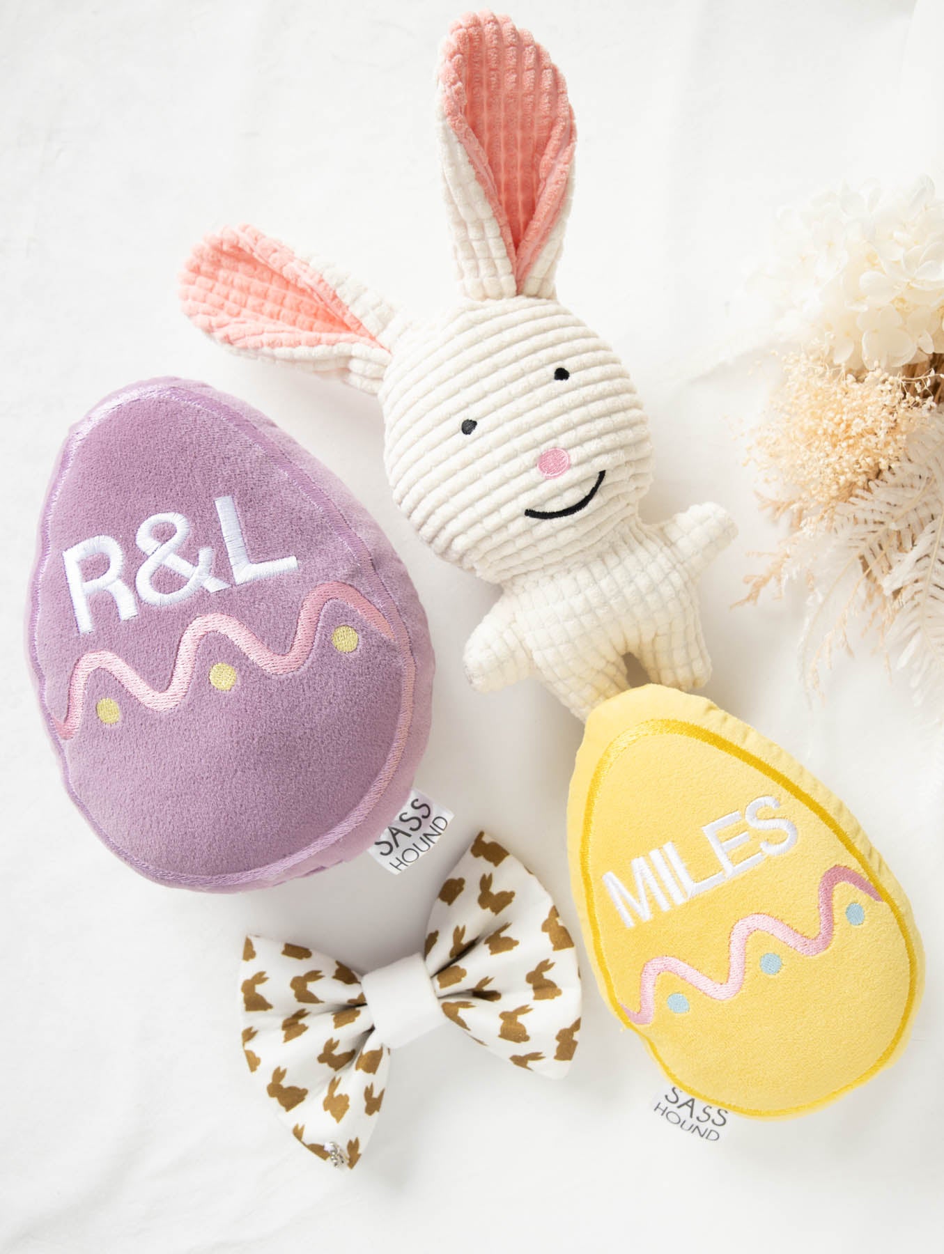 Personalised Easter Egg Squeak Toy