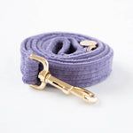 Load image into Gallery viewer, Grape Corduroy Dog Lead
