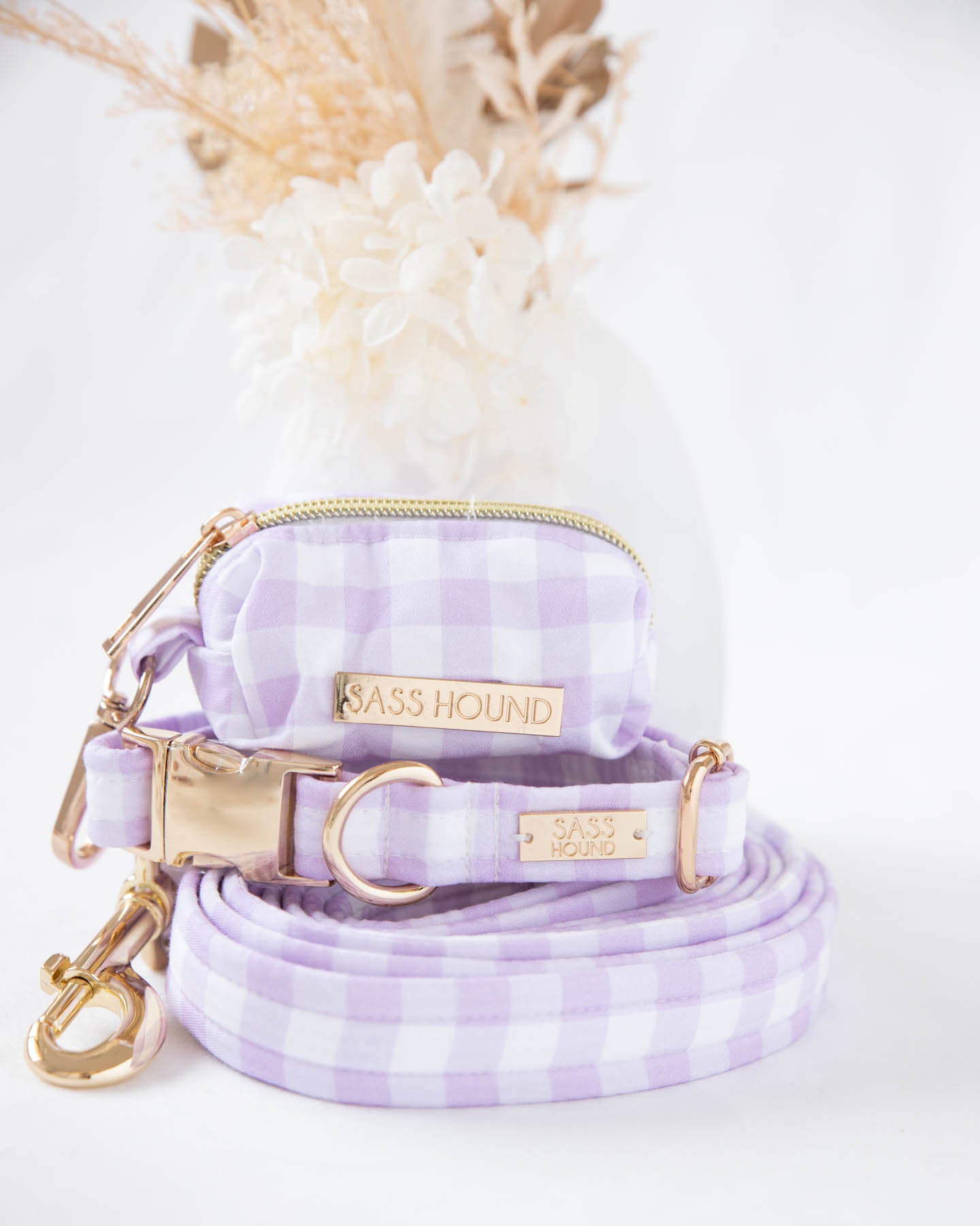 Lavender Dog Waste bag holder