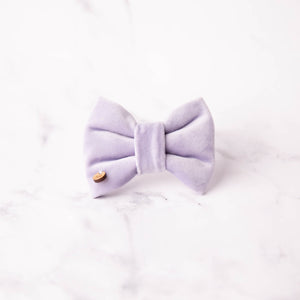 Lilac Dog Bow Tie